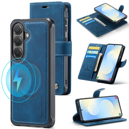 Samsung Galaxy S26 Plus Hoesje - Navy Blue - 2 in 1 MagSafe Bookcase