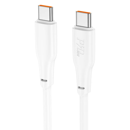 Hoco X93 Oplaad & Data Type C naar Type C Kabel - Geschikt voor USB-C Smartphones, Tablets, PC & Laptop