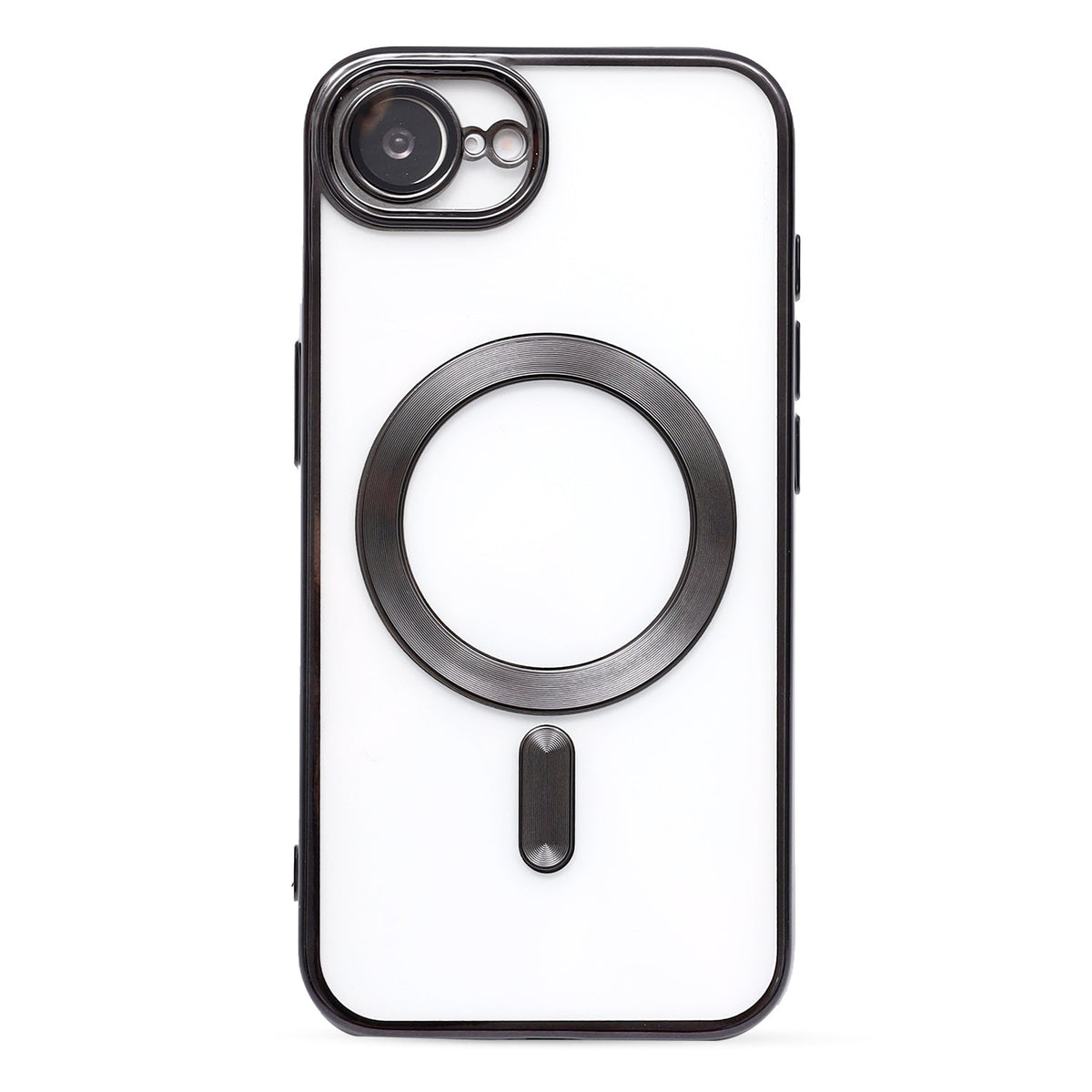 Apple iPhone 16e Hoesje - Zwart - Siliconen MagSafe Back Cover
