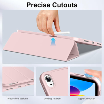 iPad A16 Tablethoes - Roze - Pen Slot Smart Cover