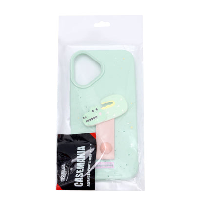 Apple iPhone 16 Hoesje - Groen - Siliconen Back Cover
