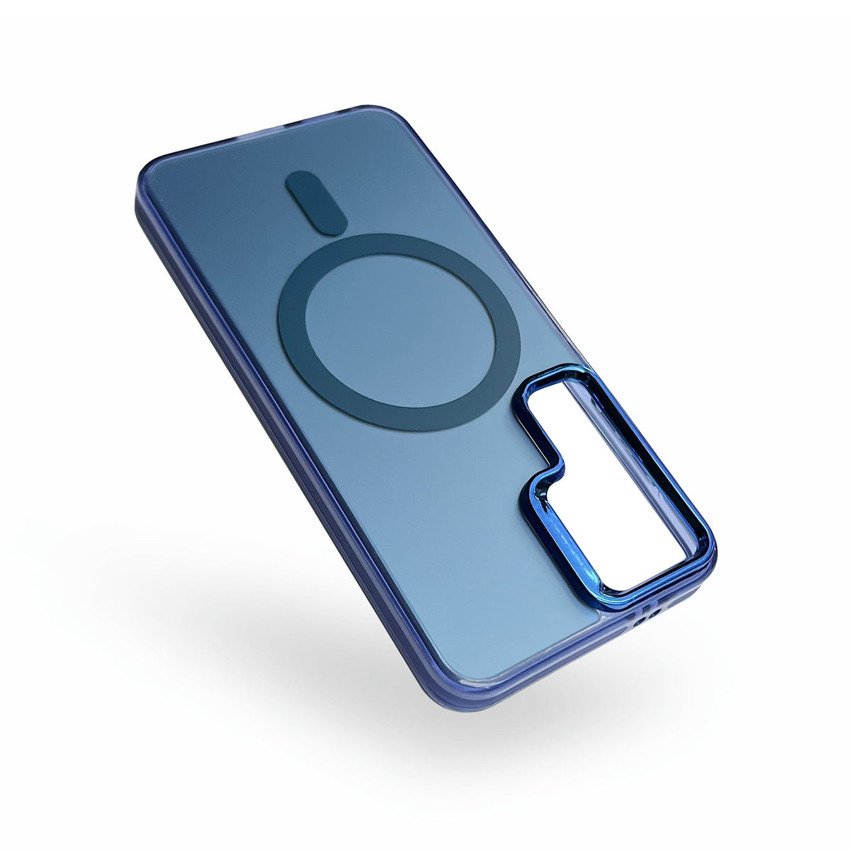 Samsung Galaxy S23 Plus Hoesje - Blauw - Fusion Armor MagSafe Back Cover