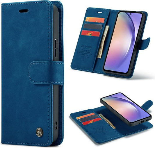 Samsung Galaxy A23 Hülle - Navy Blue - 2-in-1 Klapphülle mit Kartenfach