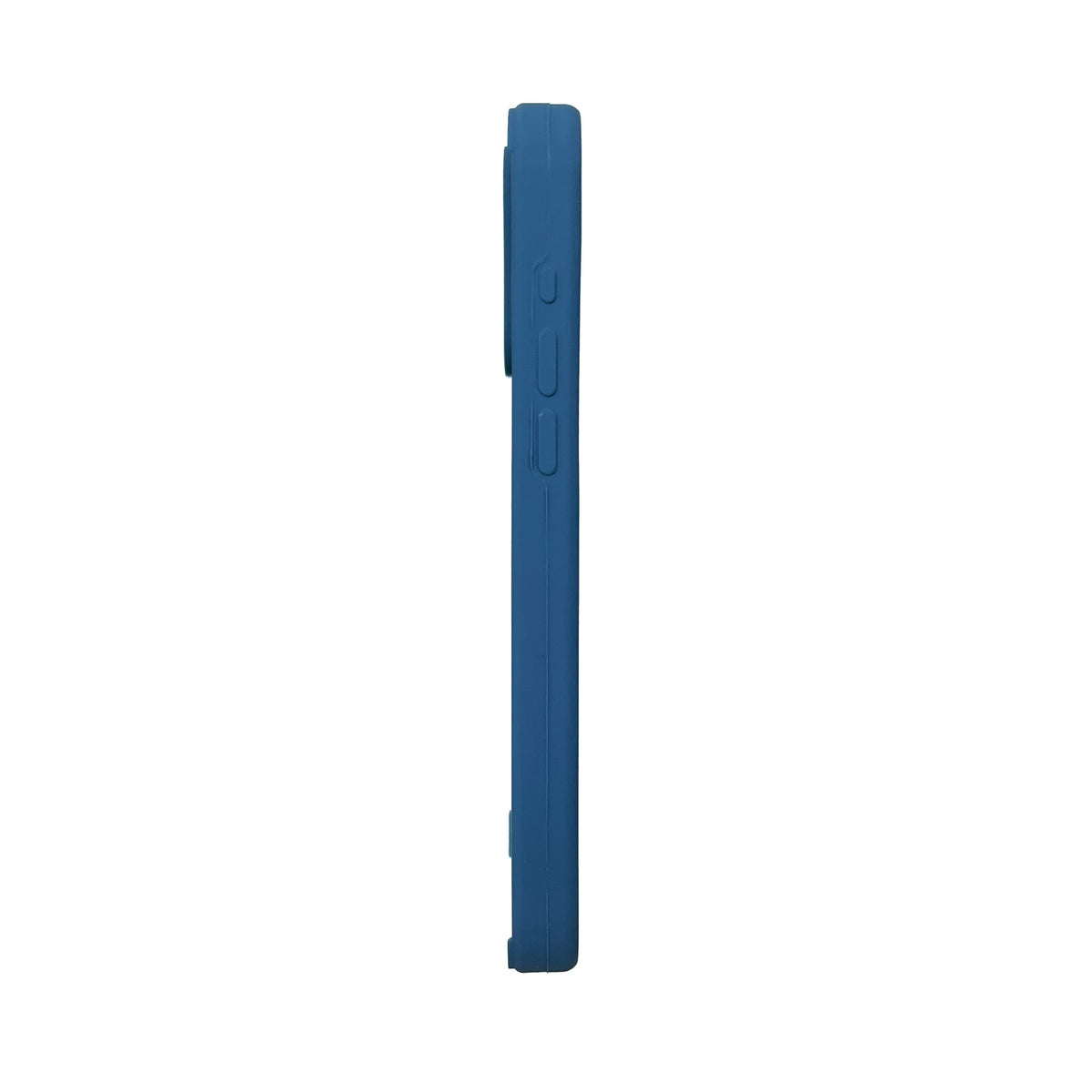 Apple iPhone 15 Pro Max Case - Blue - Liquid Silicone Back Cover