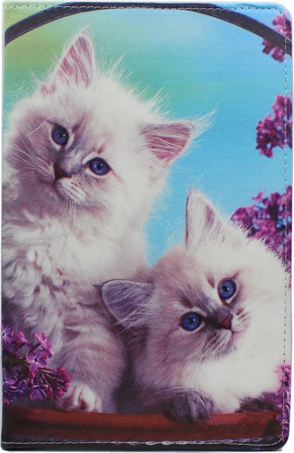 Samsung Galaxy Tab S6 Lite Tablet Case - Cats - Rotating Folio Case