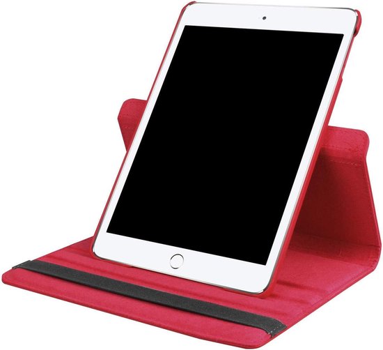 Apple iPad 7 10.2 (2019) Tablet-Hülle - Rot - Drehbare Klapphülle