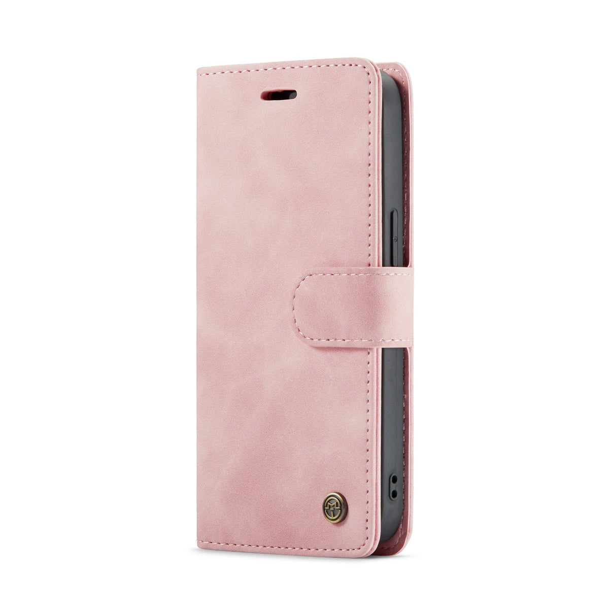 iPhone 15 Hoesje - Pale Pink - 2 in 1 Bookcase