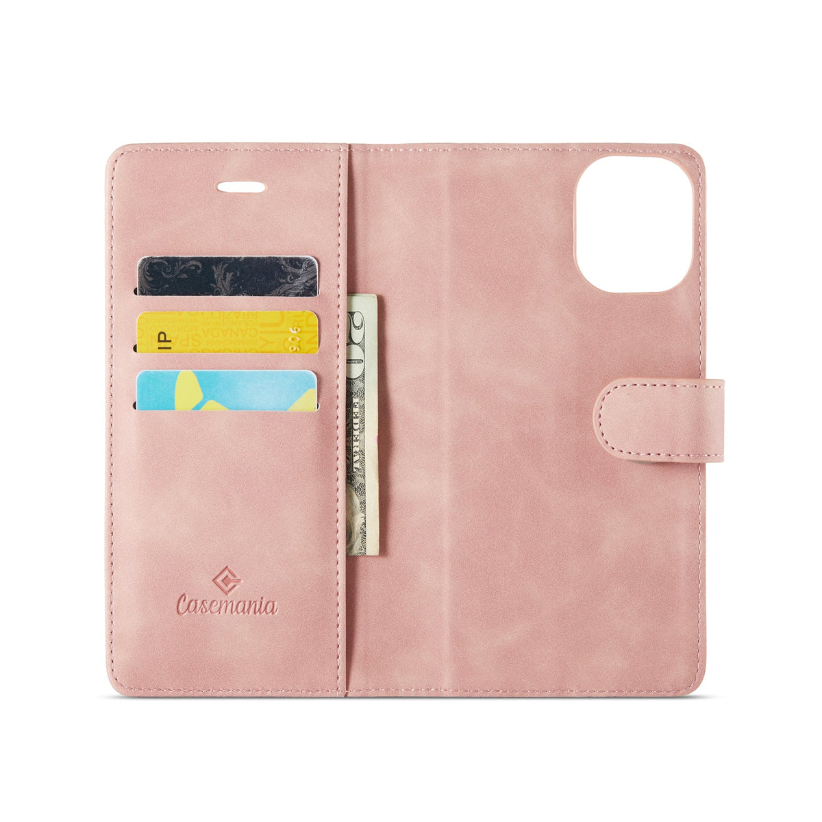 Apple iPhone 16 Plus Hoesje - Pale Pink - 2 in 1 Bookcase