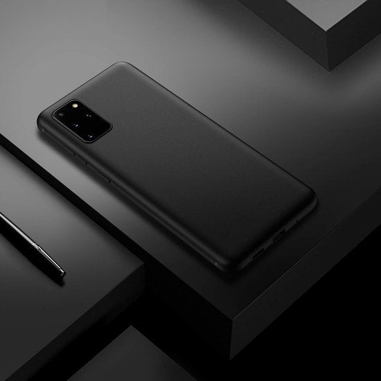Coque Samsung Galaxy S20 Plus - Noir - Étui arrière en silicone