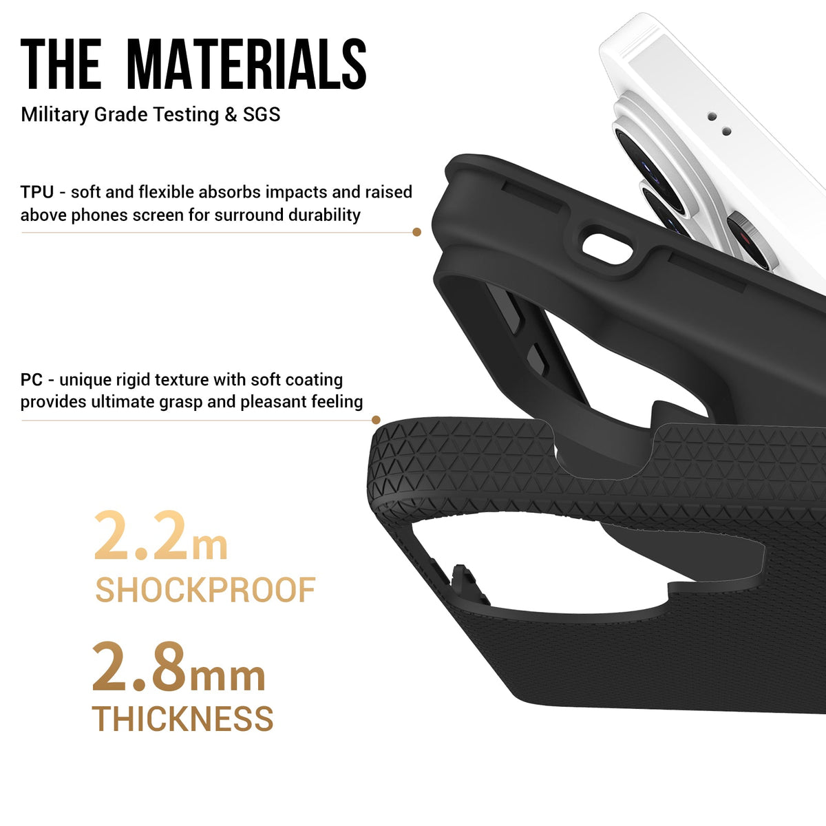 Samsung Galaxy S26 Ultra Hoesje - Zwart - Anti-Slip Back Cover