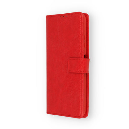 Samsung Galaxy A21s Case - Red - Wallet Case