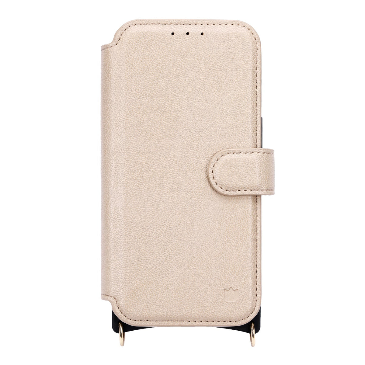 Apple iPhone 16 Pro Max Case - Beige - CM Amsterdam Back Cover with Phone Strap