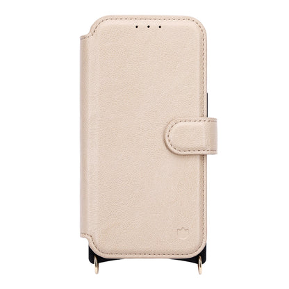 Apple iPhone 16 Pro Max Case - Beige - CM Amsterdam Back Cover with Phone Strap