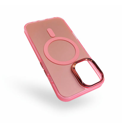 Apple iPhone 14 Hülle - Rosa - Fusion-Armor-MagSafe-Backcover