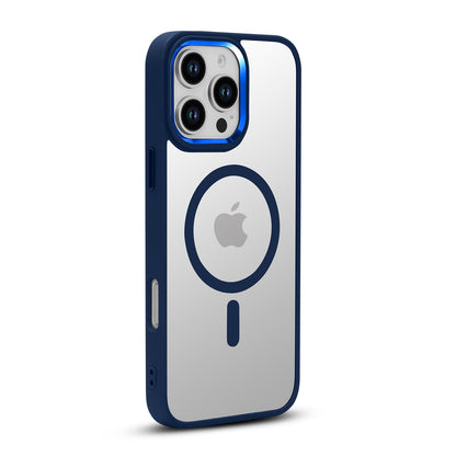 Apple iPhone 16 Pro Case - Blue - Bumper MagSafe Back Cover