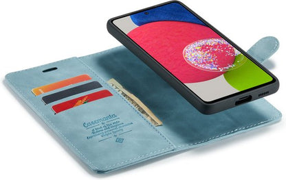 Samsung Galaxy A53 5G Hoesje - Aqua Blue - 2 in 1 Bookcase
