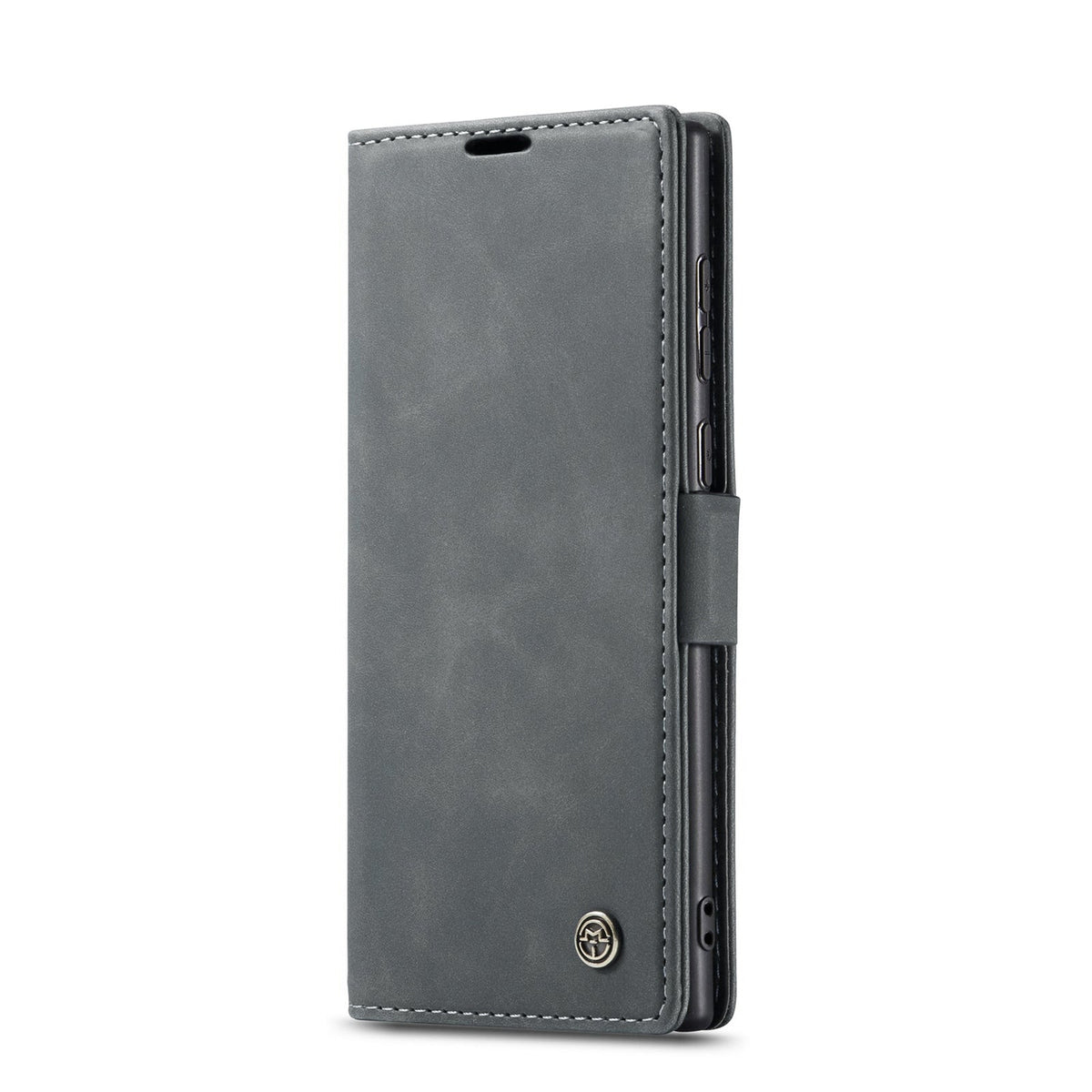 Samsung Galaxy S24 Ultra Hoesje - Shadow Gray - Dunne Bookcase