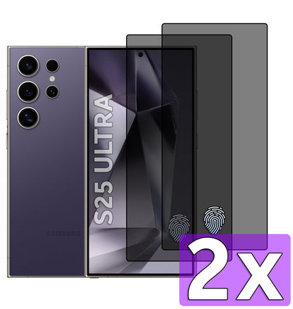 Samsung Galaxy S25 Ultra Screen Protector - Privacy - 2 Pieces