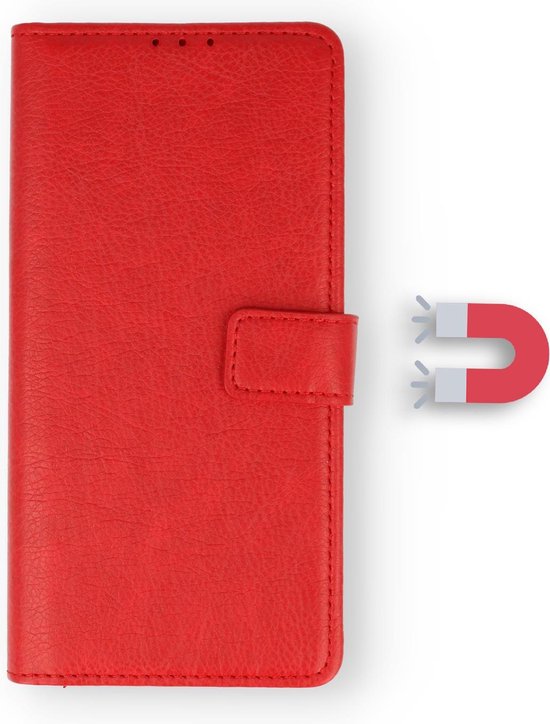 Apple iPhone 13 Pro Hoesje - Rood - MagSafe Bookcase