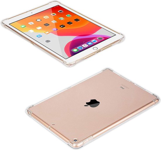 Apple iPad 5 9.7 (2017) Tablethoes - Transparant - Anti-Shock Hybrid Back Cover