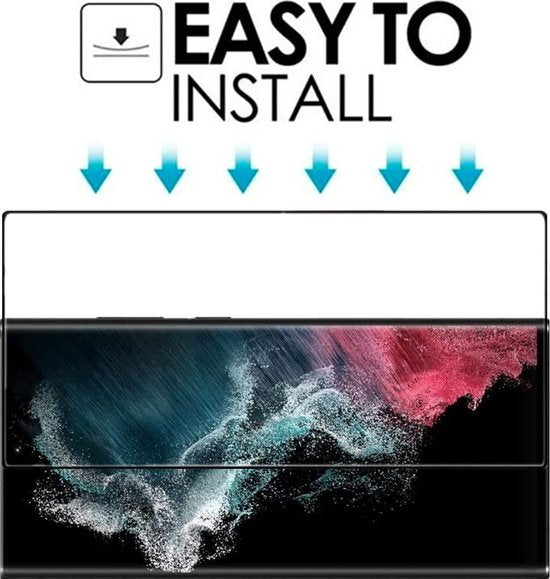 Samsung Galaxy S23 Ultra Screenprotector - Full Cover - 2 Stuks