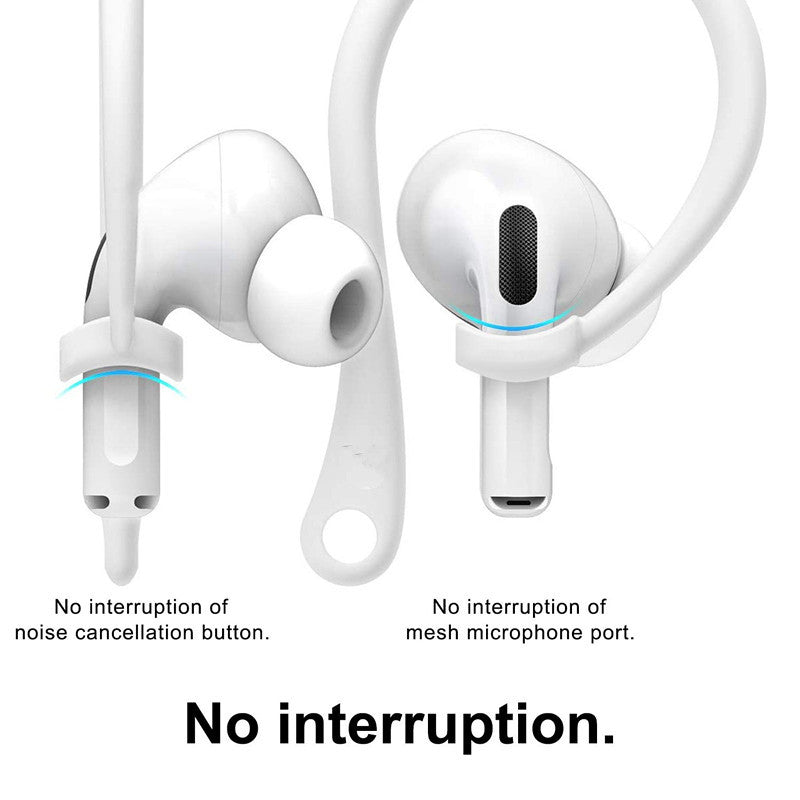 Crochets Apple AirPods (1/2/3/4/Pro/Pro 2) - 2 jeux (4 pièces)