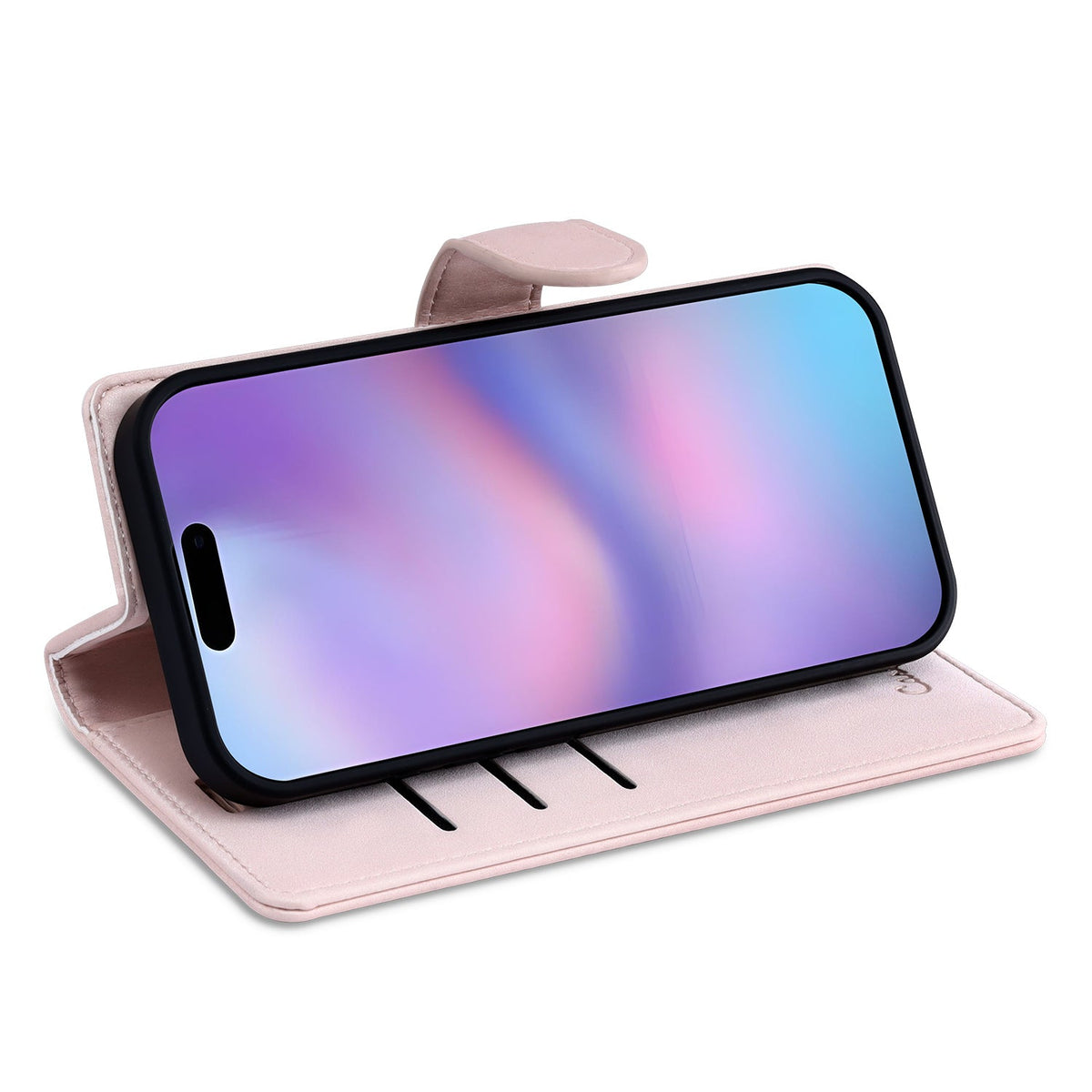 Apple iPhone 17 Pro Max Hoesje - Cherry Blossom - 2 in 1 Velvet Bookcase