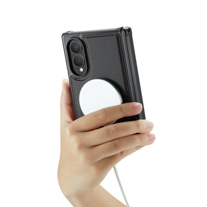 Samsung Galaxy Z Fold8 Hoesje - Charcoal Gray - 2 in 1 MagSafe Bookcase