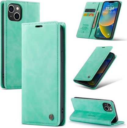 Apple iPhone 14 Case - Tropical Mint - Slim Wallet Case