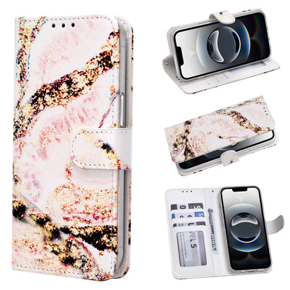 Apple iPhone 11 Hoesje - Zand Marmer - Print Bookcase