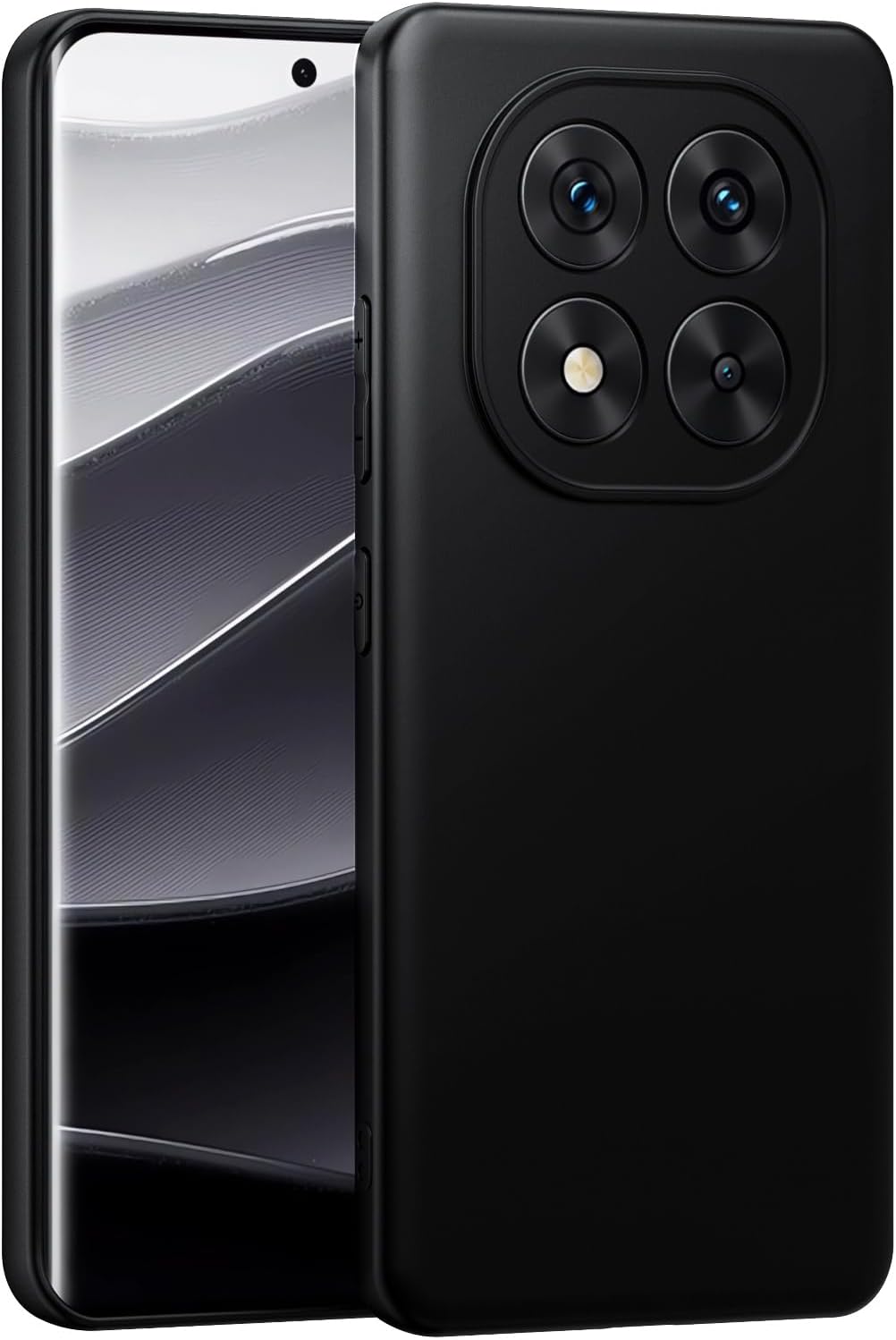 Xiaomi Redmi Note 14 Pro 5G Hoesje - Zwart - Siliconen Back Cover
