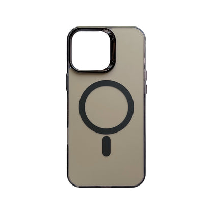 Apple iPhone 15 Pro Max Hoesje - Zwart - Fusion Armor MagSafe Back Cover