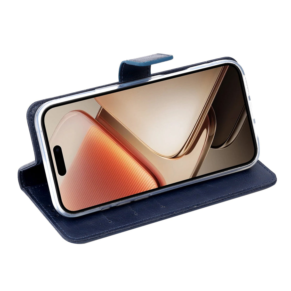 Samsung Galaxy A17 5G Hoesje - Donker Blauw - Bookcase