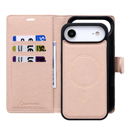 Apple iPhone Air Hoesje - Pale Pink - 2 in 1 MagSafe Bookcase