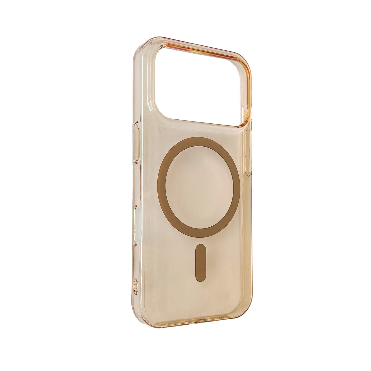 Apple iPhone 18 Pro Hoesje - Bruin - Kristalhelder MagSafe Back Cover