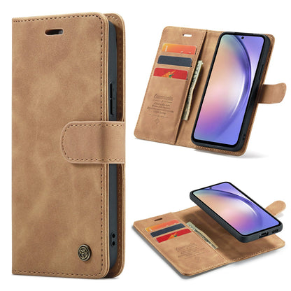 Samsung Galaxy A14 4G Hoesje - Sienna Brown - 2 in 1 Bookcase