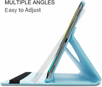 Samsung Galaxy Tab A7 (2020) Tablethoes - Licht Blauw - Draaibare Bookcase