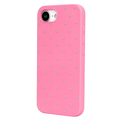 Apple iPhone 16e Case - Neon Pink - Hearts Back Cover