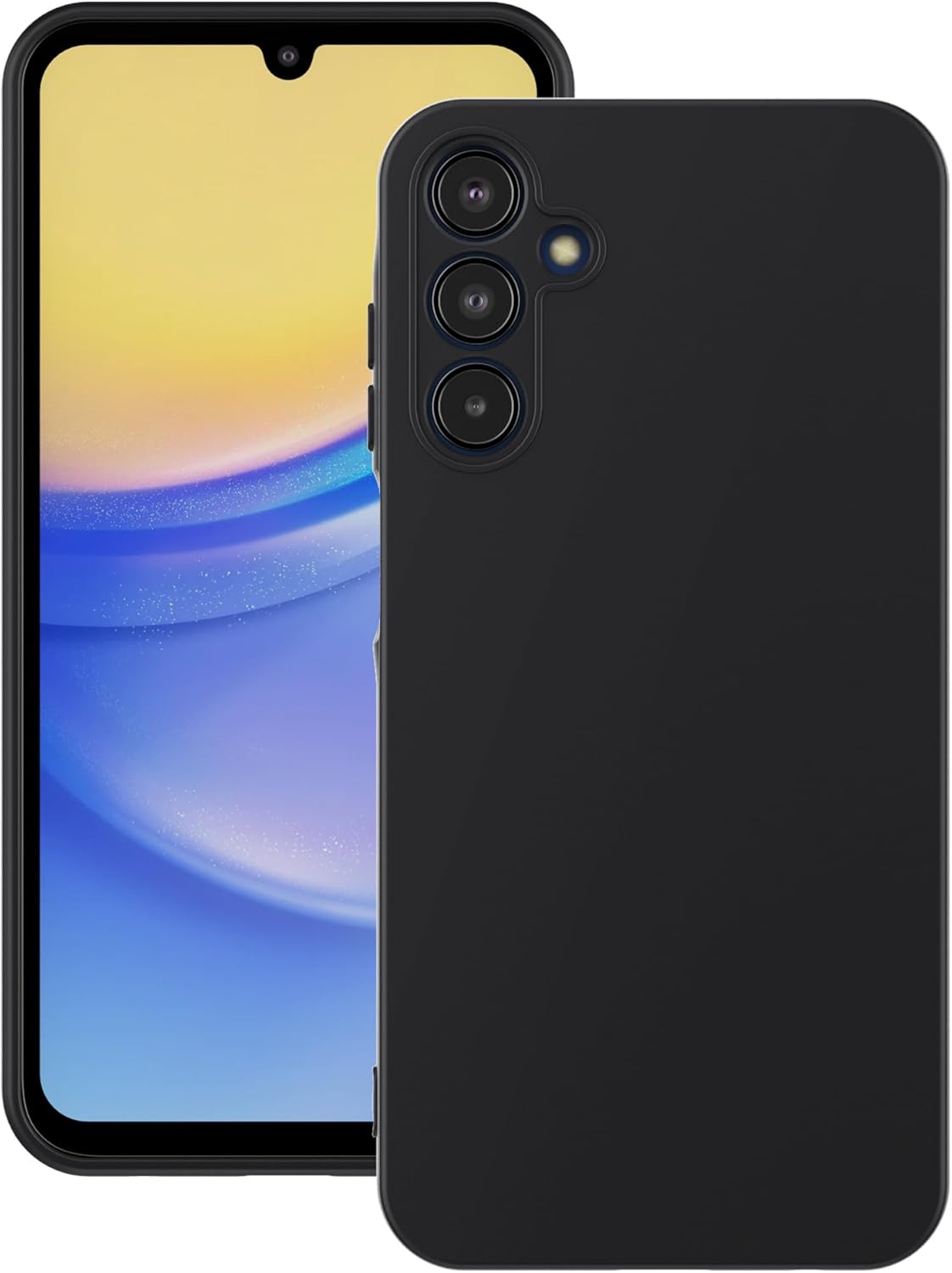 Samsung Galaxy A16 Hoesje - Zwart - Siliconen Back Cover