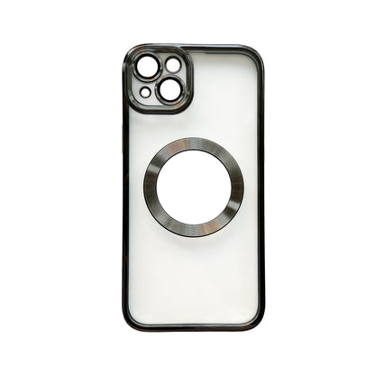 Apple iPhone 13 Hoesje - Zwart - Hybrid MagSafe Back Cover