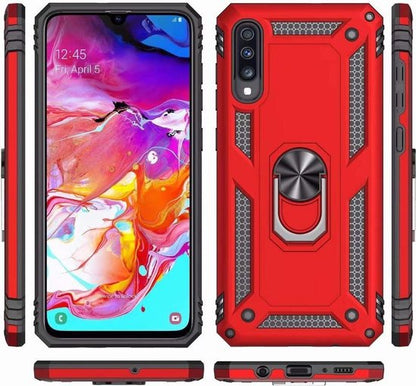Samsung Galaxy A20e Hoesje - Goud - Armor Kickstand Back Cover