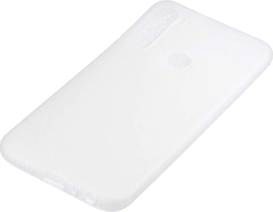 Samsung Galaxy A21 Case - White - Silicone Back Cover