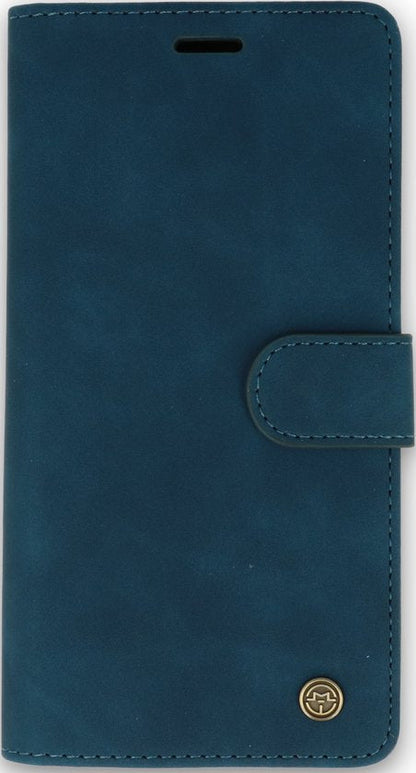Oppo A96 Hoesje - Navy Blue - 2 in 1 Bookcase