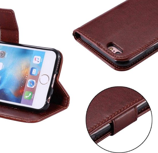 Apple iPhone 12 Mini Hoesje - Bruin - Bookcase