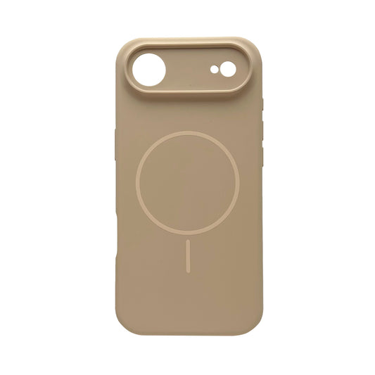 Apple iPhone Air Hülle - Sand Beige - Liquid-Silikon-MagSafe-Backcover