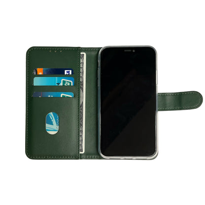 Samsung Galaxy A55 Hoesje - Groen - Bookcase