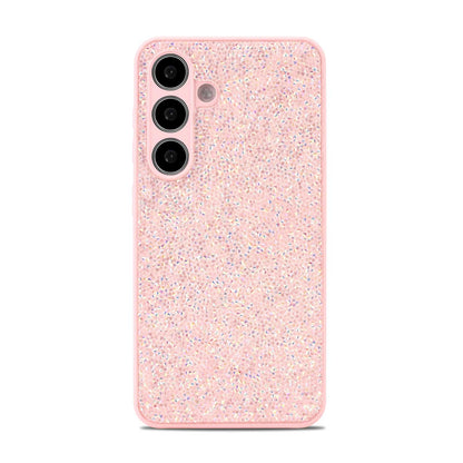 Samsung Galaxy A16 Hoesje - Roze - Diamant Glitter Back Cover