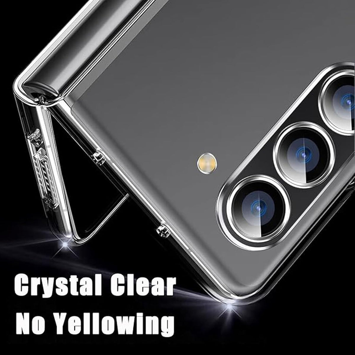 Samsung Galaxy Z Fold 7 Hoesje - Transparant - Anti-Shock Back Cover