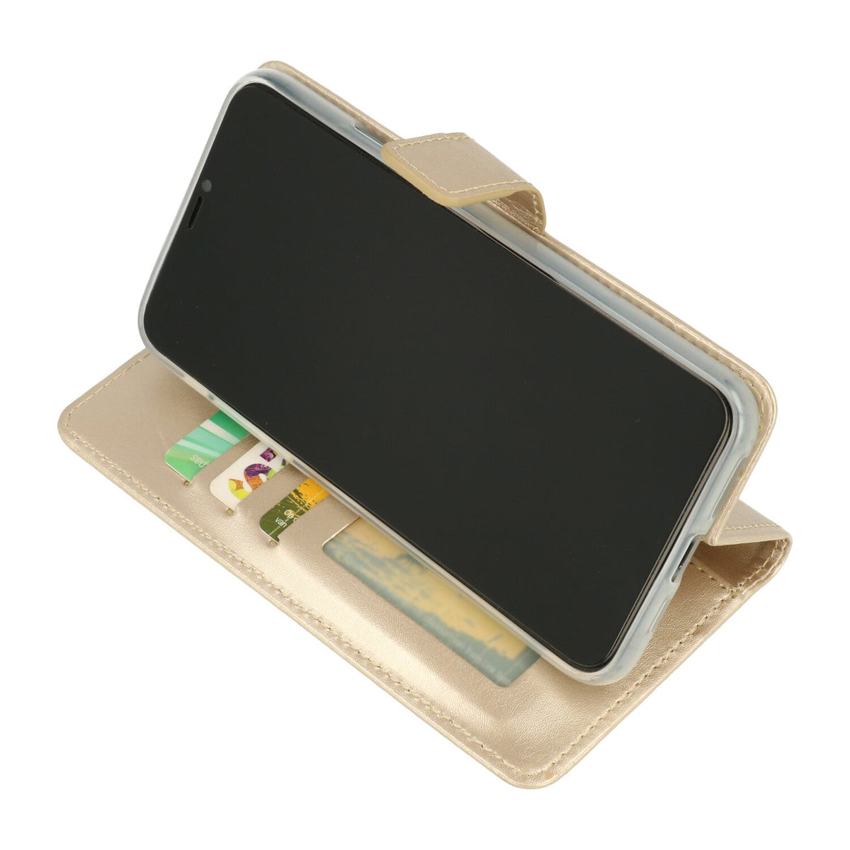 Motorola Moto G Stylus Hoesje - Goud - Bookcase