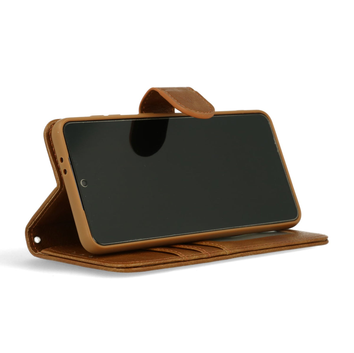 Oppo Reno 13 Pro Hoesje - Bruin - Bookcase